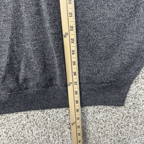 Barbour Jacket Men XXL Weather Comfort Wool Full Zip Lined Gray Knit Heavyweight - Picture 16 of 16